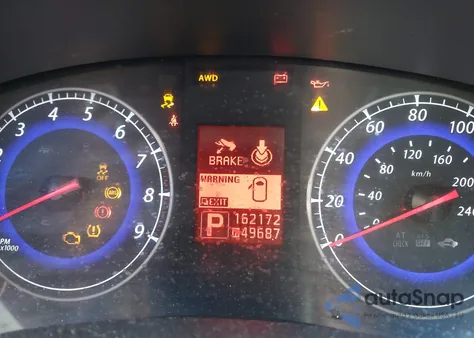 2008 Infiniti Ex35 Journey z USA, uszkodzony, nr VIN JNKAJ09F88M361410